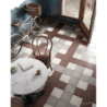ART NOUVEAU BURGUNDY MAT 20X20 (P.64501)