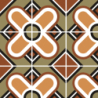 BAUHOME BLUME WARM MAT 20X20 (P.64601)