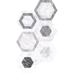BARDIGLIO HEXAGON GEO MAT...