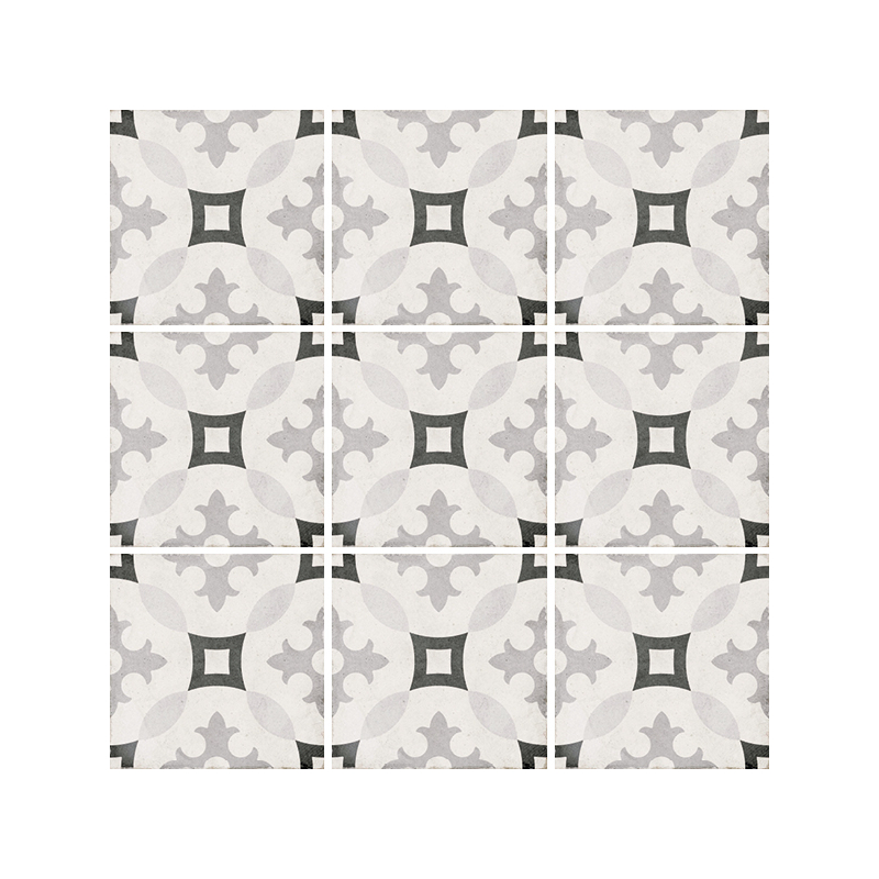 ART NOUVEAU KARLSPLATZ GREY MAT 20X20 (P.64675)