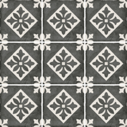 ART NOUVEAU PADUA BLACK MAT...