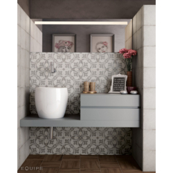 ART NOUVEAU LA RAMBLA GREY MAT 20X20 (P.64683)