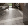 ART NOUVEAU INSPIRE GREY MAT 20X20 (P.64699)