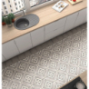 ART NOUVEAU INSPIRE GREY MAT 20X20 (P.64699)