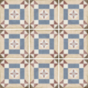 ART NOUVEAU LYS COLOUR MAT 20X20 (P.64721)