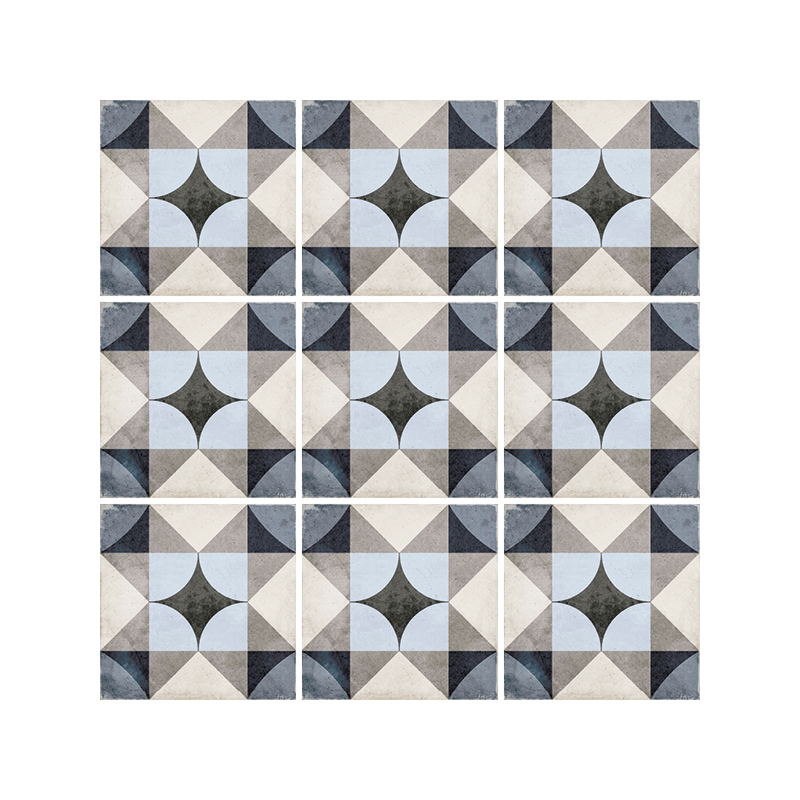 ART NOUVEAU PALAIS BLUE MAT 20X20 (P.64727)
