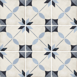 ART NOUVEAU ARCADE BLUE MAT...