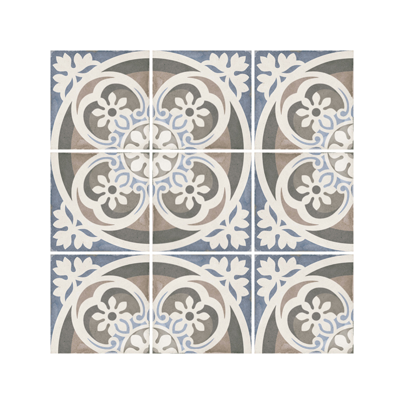 ART NOUVEAU MUSIC HALL MAT 20X20 (P.64737)