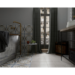 ART NOUVEAU MUSIC HALL MAT 20X20 (P.64737)