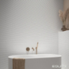 COSTA NOVA ONDA WHITE MAT 5X20 (P.64745)