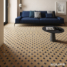 KASBAH FAWN MAT 12X12 (P.64797)