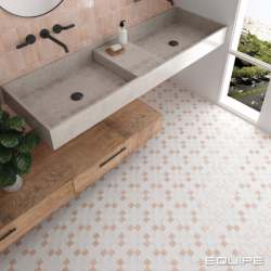 KASBAH BONE MAT 12X12 (P.64803)