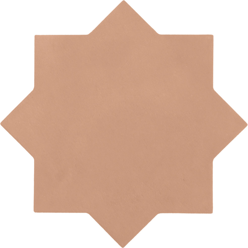 KASBAH STAR TERRACOTTA MAT 16,8X16,8 (P.64821)