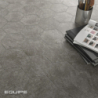 HEXATILE CEMENT BLACK HEXAGON MAT 17,5X20 (P.64837)