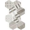 HEXATILE CEMENT GEO GREY HEXAGON MAT 17,5X20 (P.64841)