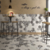 HEXATILE CEMENT GEO GREY HEXAGON MAT 17,5X20 (P.64841)