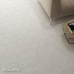 HEXATILE CEMENT WHITE HEXAGON MAT 17,5X20 (P.64843)