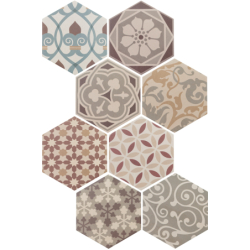 HEXATILE HARMONY COLOURS...