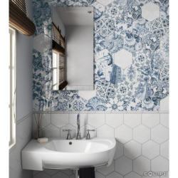 HEXATILE BLANCO HEXAGON POŁYSK 17,5X20 (P.64851)