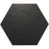 HEXATILE NEGRO HEXAGON MAT 17,5X20 (P.64853)