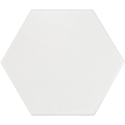 HEXATILE BLANCO HEXAGON MAT...