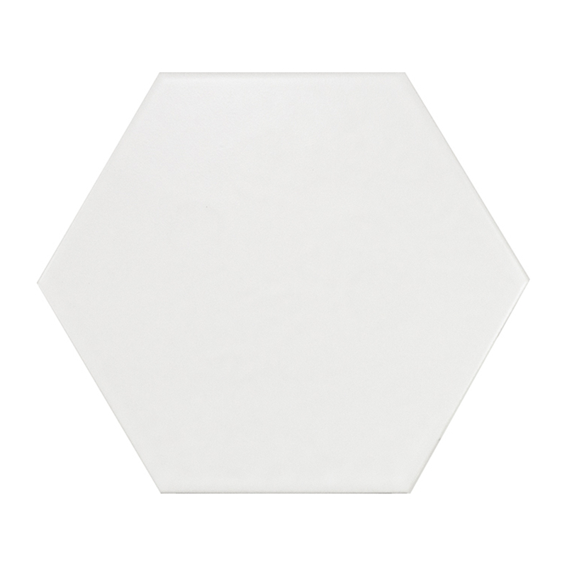 HEXATILE BLANCO HEXAGON MAT 17,5X20 (P.64857)