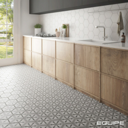 HEXATILE BLANCO HEXAGON MAT 17,5X20 (P.64857)