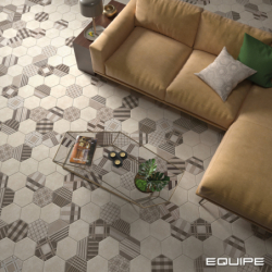 HEXATILE CEMENT GEO SAND HEXAGON MAT 17,5X20 (P.64863)