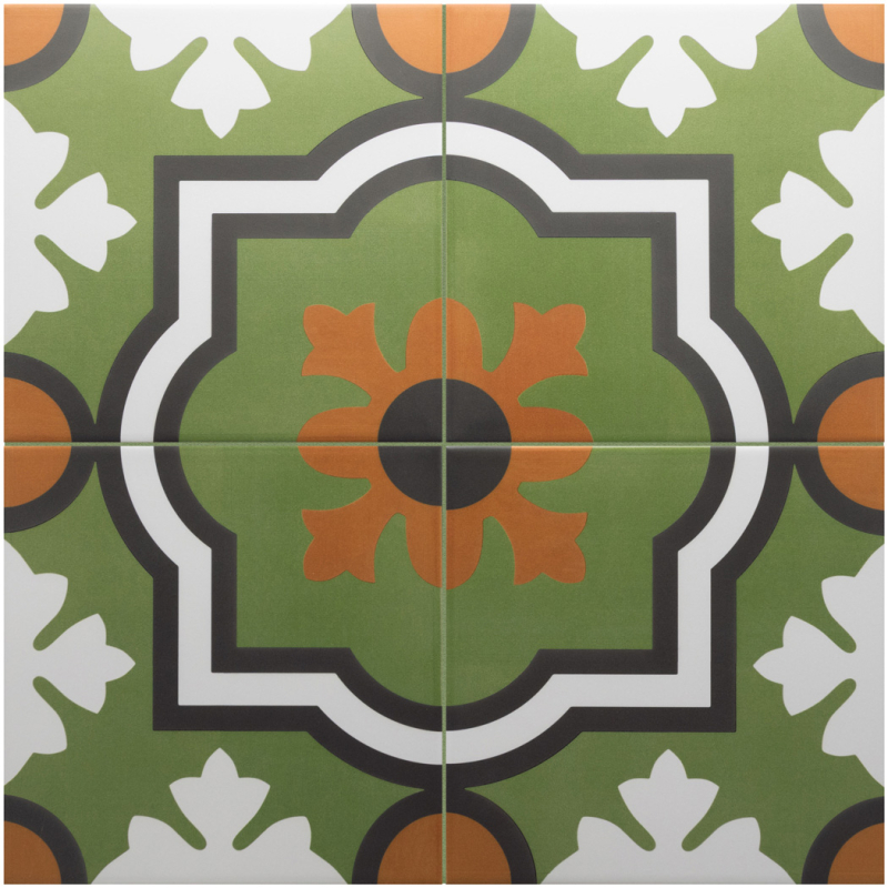 RIVOLI MONACO VERDE MAT 20X20 (P.64941)