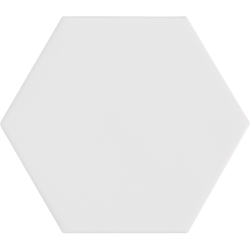 KROMATIKA WHITE HEXAGON MAT...