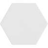KROMATIKA WHITE HEXAGON MAT 11,6X10,1 (P.64989)