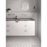 KROMATIKA WHITE HEXAGON MAT 11,6X10,1 (P.64989)