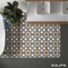 RIVOLI BLACK MAT 20X20 (P.65035)