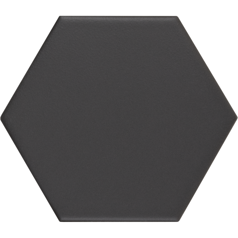 KROMATIKA BLACK HEXAGON MAT 11,6X10,1 (P.65047)