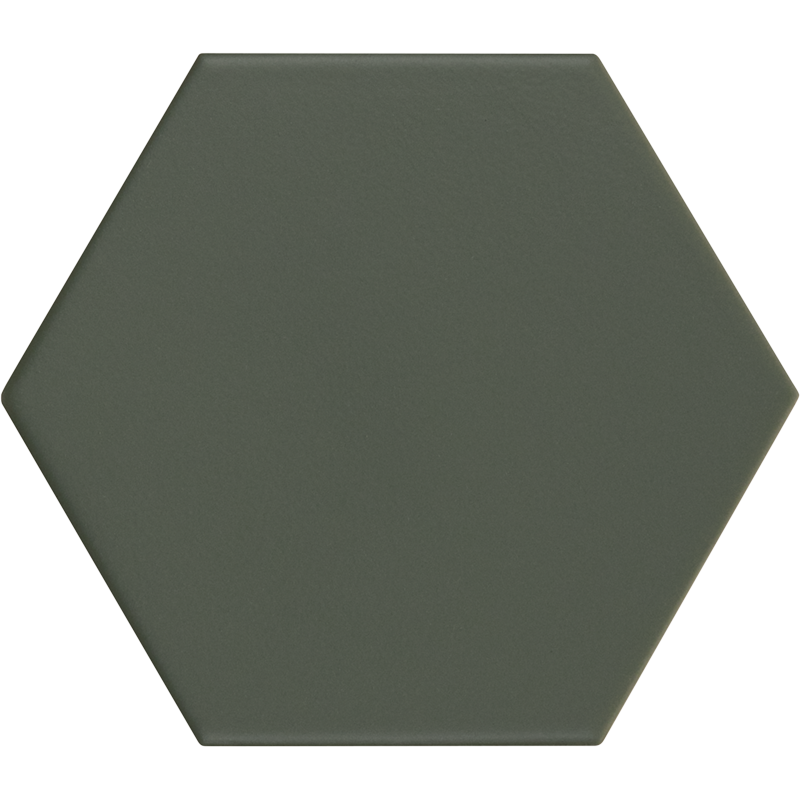 KROMATIKA GREEN HEXAGON MAT 11,6X10,1 (P.65049)