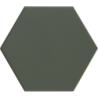KROMATIKA GREEN HEXAGON MAT 11,6X10,1 (P.65049)