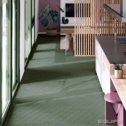 KROMATIKA GREEN HEXAGON MAT 11,6X10,1 (P.65049)