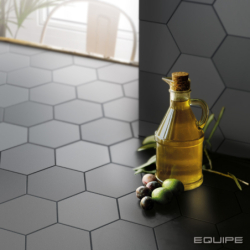 KROMATIKA GREY HEXAGON MAT 11,6X10,1 (P.65055)