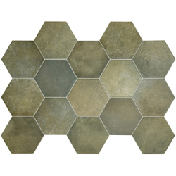 HERITAGE JUNGLE HEXAGON MAT...