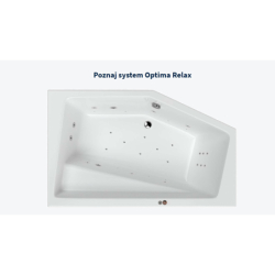 Optima Relax system wodno-powietrzny hydromasażu z podwodnym oświetleniem EXCELLENT SYSTEM.OPTIMA.RELAX