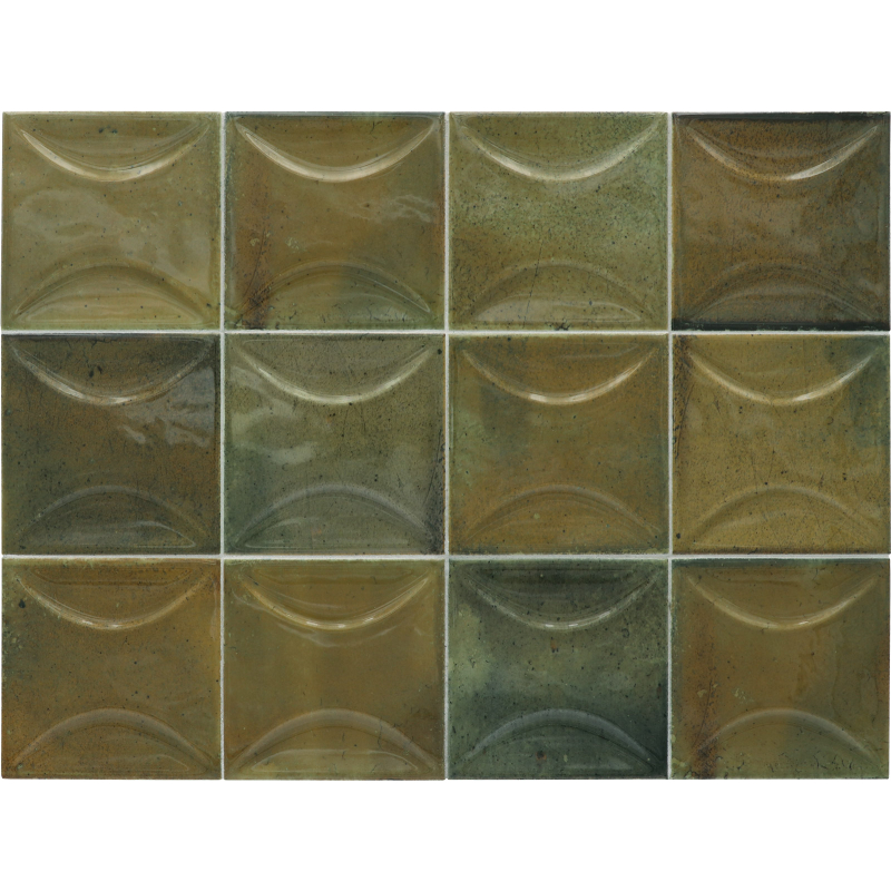 HANOI ARCO WILD OLIVE POŁYSK 10X10 (P.65255)