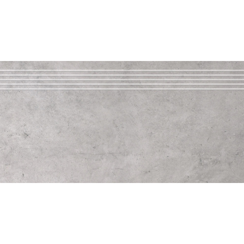 STOPNICA FREZOWANA NATURALNA CROFT CIEMNOSZARY (CRF13) 59,7x29,7x0,8 GAT.1 (P.65787)