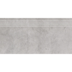 STOPNICA FREZOWANA NATURALNA CROFT CIEMNOSZARY (CRF13) 59,7x29,7x0,8 GAT.1 (P.65787)