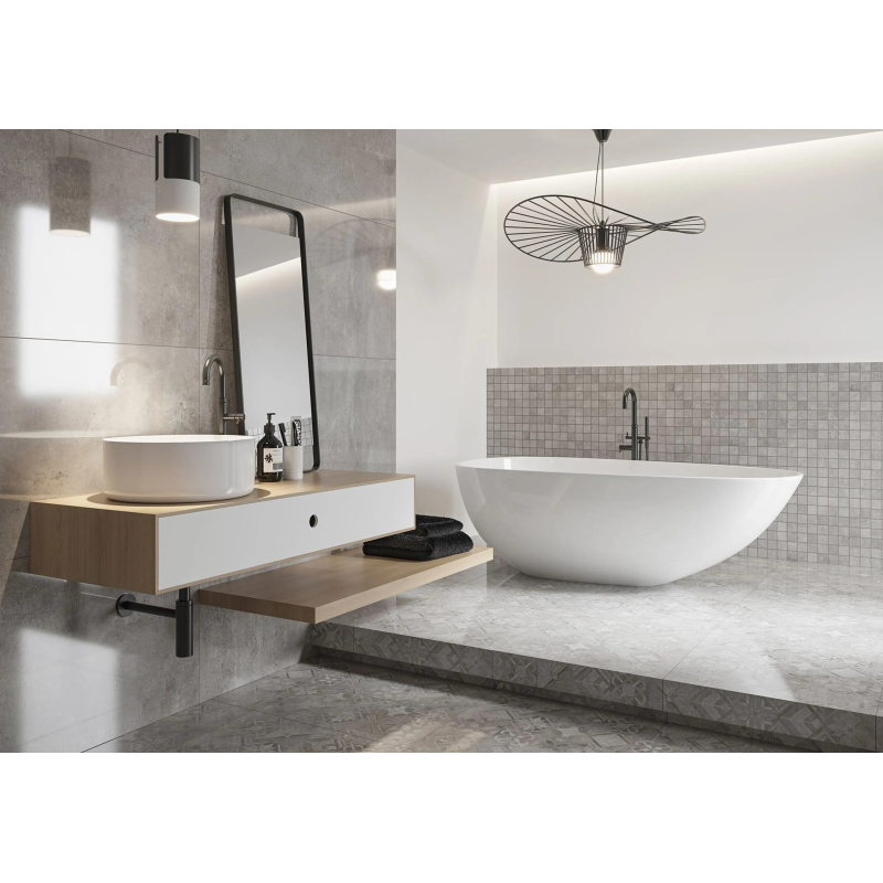 MOZAIKA SOFTCEMENT SILVER 29,7x29,7x0,8 GAT.1 (P.66231)
