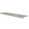 STOPNICA V-SHAPE ACERO BIANCO 120,2x32/5x0,8 GAT.1 (P.66277)