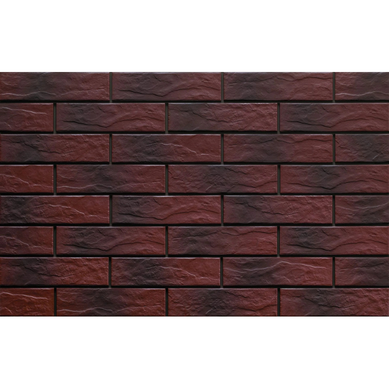 ELEWACJA BURGUND RUSTIKO CIENIOWANA 24,5x6,5x0,65 GAT.1 (P.67231)