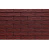 ELEWACJA BURGUND RUSTIKO 24,5x6,5x0,65 GAT.1 (P.67233)