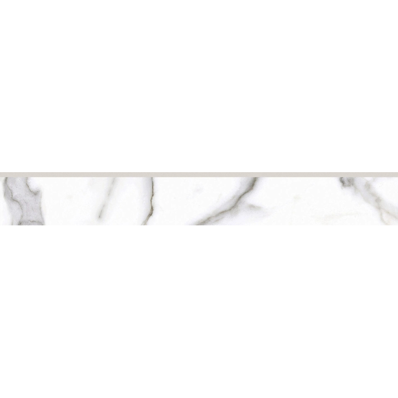 COKÓŁ CALACATTA WHITE POLER 59,7x8x0,8 GAT.1 (P.67267)