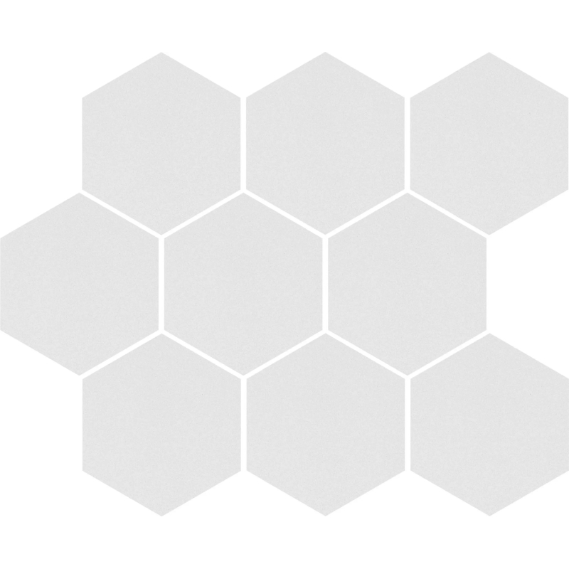CAMBIA WHITE LAPPATO MOZAIKA HEKSAGON 33,4x27,53x0,8 GAT.1 (P.67279)