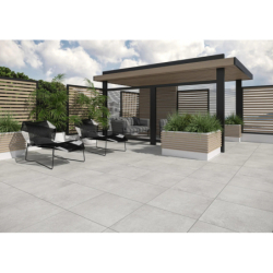 GRES STRATIC JASNOSZARY RECT. 59,7x59,7x2 GAT.1 (P.67623)